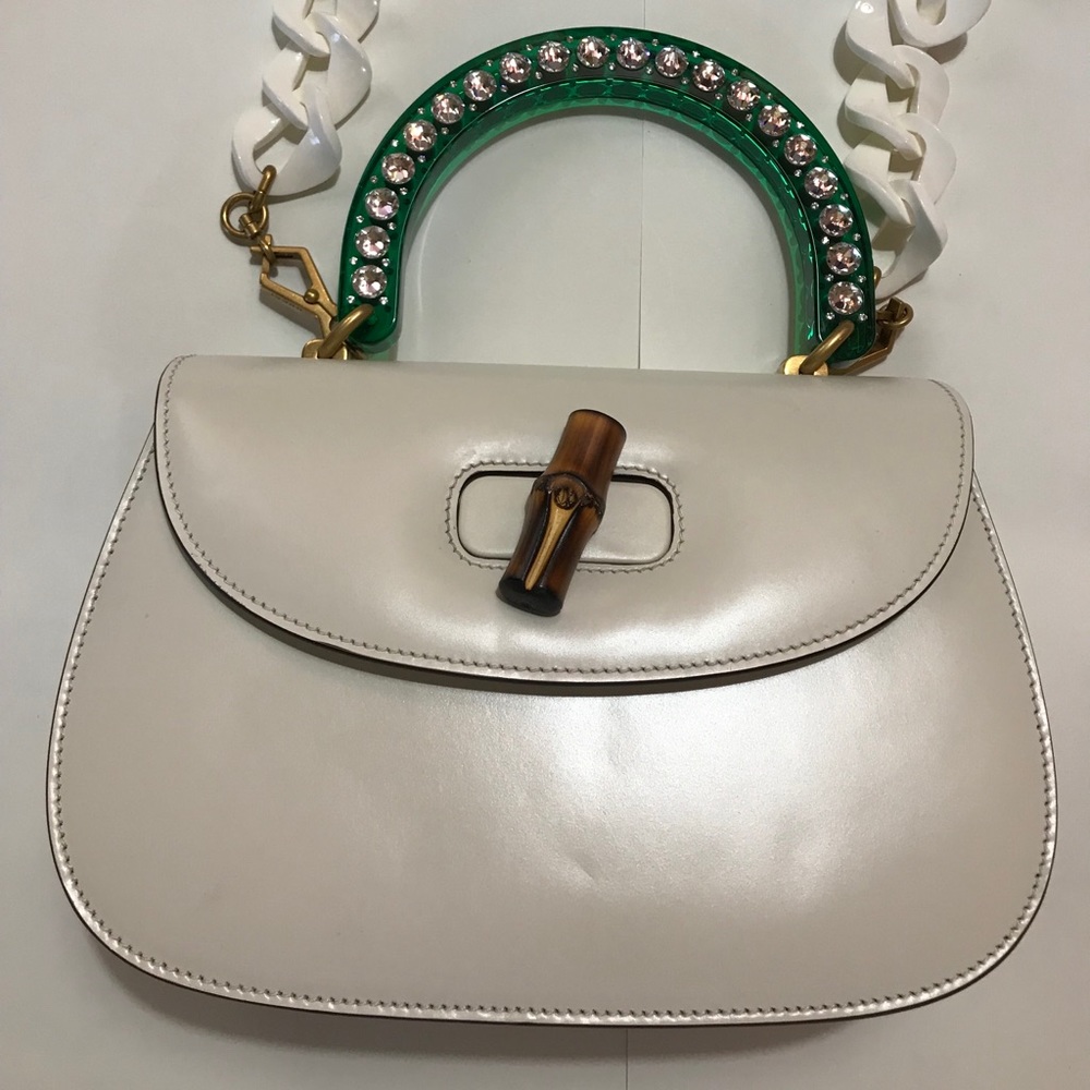 Gucci Bamboo Tote Bag